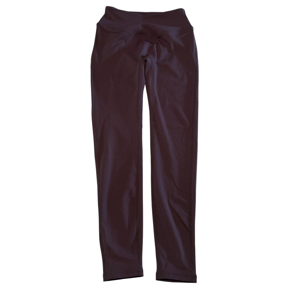 NWOT EXHALI x Apres Hours Staple Brown Athletic Leggings Women's X-Small XS